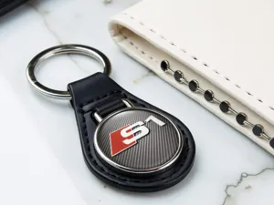 Leatherette Keychain High-End Supreme Racing Style